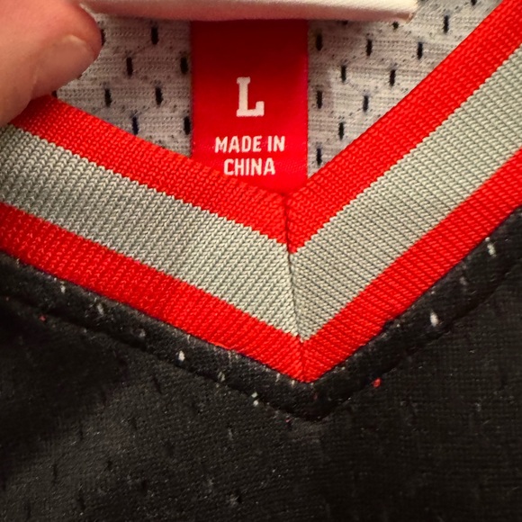 Size L Mitchell and Ness 90's Houston Rockets Hakeem Olajuwon Jersey Make Offer! - Picture 2 of 3